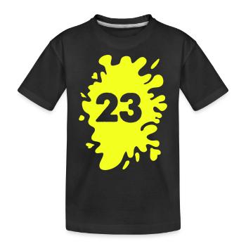 Blobs 23 - T-shirt bio Premium Enfant - noir - Devant