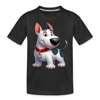 bull terrier 4 - T-shirt bio Premium Enfant - noir - Devant