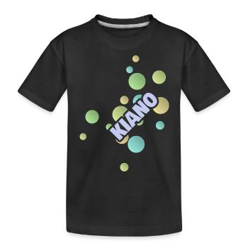 Université des sciences appliquées de Kiano - T-shirt bio Premium Enfant - noir - Devant