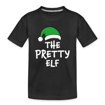 Le Joli Elfe - T-shirt bio Premium Enfant - noir - Devant
