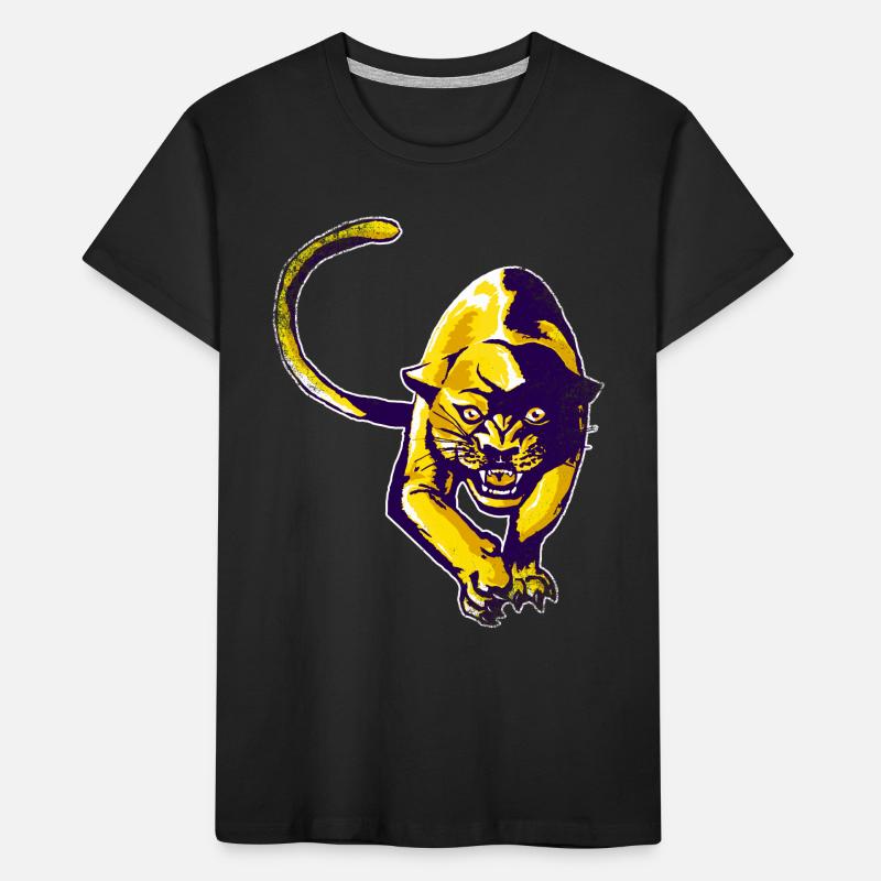 Panthère dorée T-shirt bio Premium Enfant