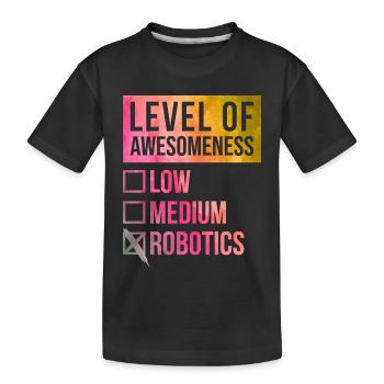 Robotique Robotique Robotique - T-shirt bio Premium Enfant - noir - Devant