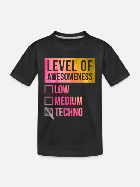 Techno Techno Techno - T-shirt bio Premium Enfant - noir