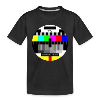 Test Image - T-shirt bio Premium Enfant - noir - Devant