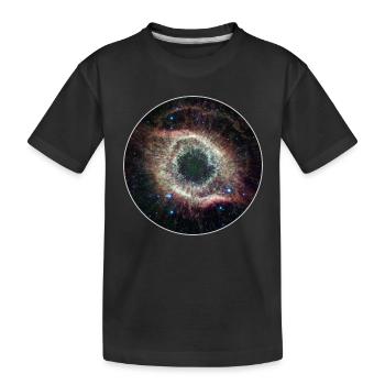 Galaxy - Espace - Stars - Cosmic - Art - Univers - T-shirt bio Premium Enfant - noir - Devant