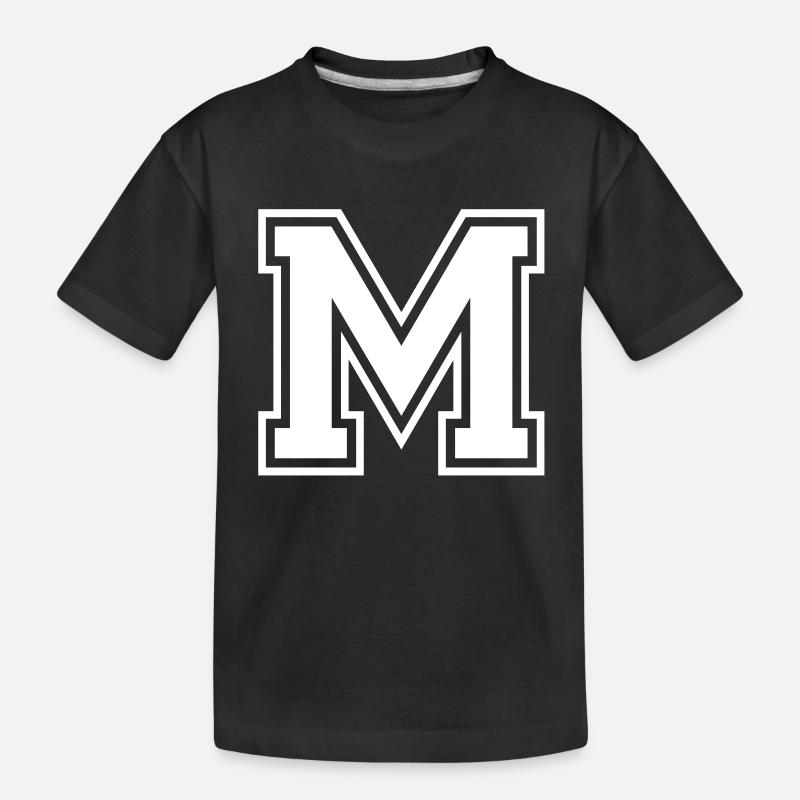 m - Kinder Premium Bio T-Shirt - Schwarz
