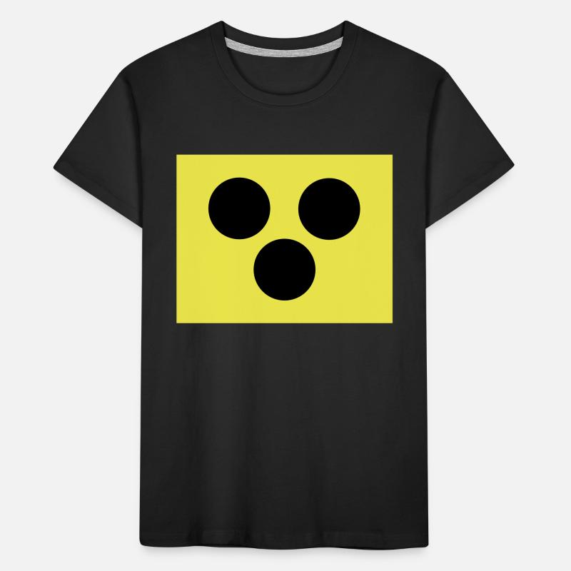 Blindenzeichen Armbinde Blind 2c Kinder Premium Bio T-Shirt