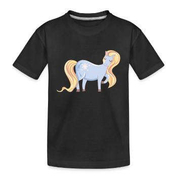 Pony - T-shirt bio Premium Enfant - noir - Devant