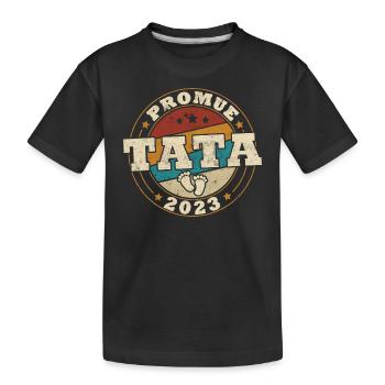 Promue tata 2023 - T-shirt bio Premium Enfant - noir - Devant
