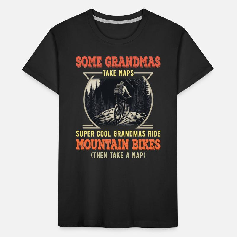 Einige Omas machen ein Nickerchen, super coole Omas... Kinder Premium Bio T-Shirt