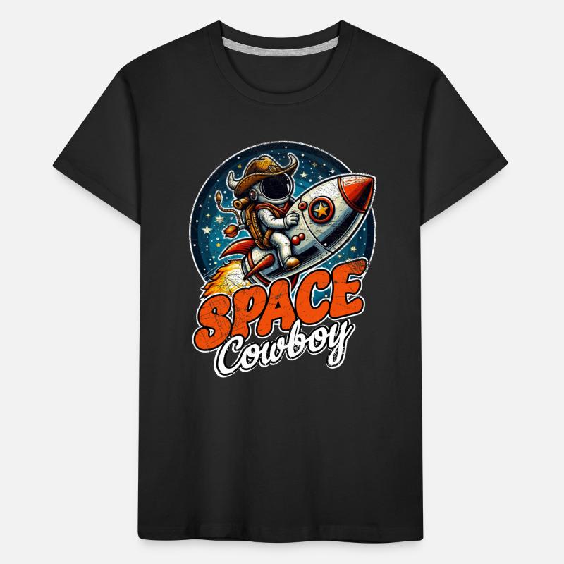 Cowboy de l’espace T-shirt bio Premium Enfant