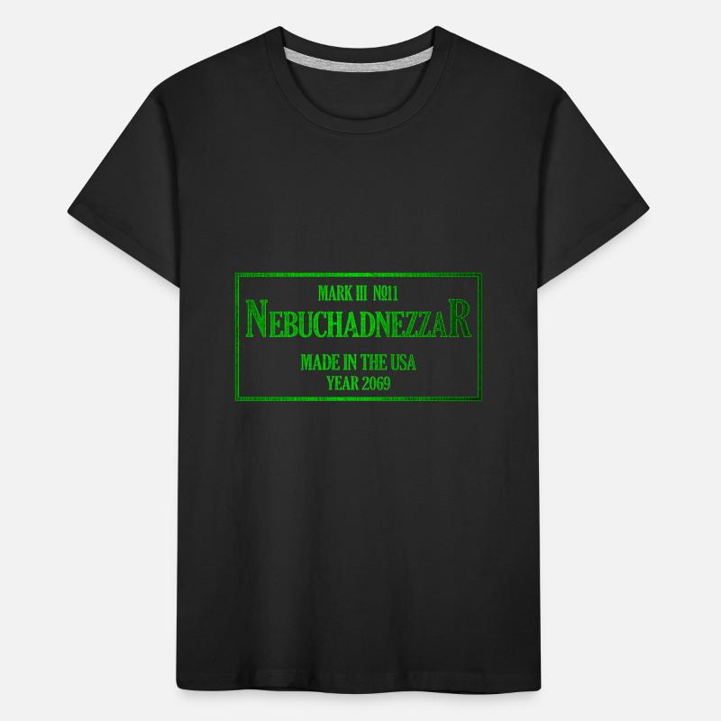 Nebuchadnezzar Schiff Matrix Geschenkidee Kinder Premium Bio T-Shirt