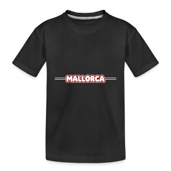 Mallorca Holidays - Kids' Premium Organic T-Shirt - black - Front