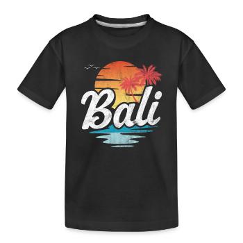 Bali - T-shirt bio Premium Enfant - noir - Devant
