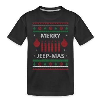 Joyeux Jeep Mas - T-shirt bio Premium Enfant - noir - Devant