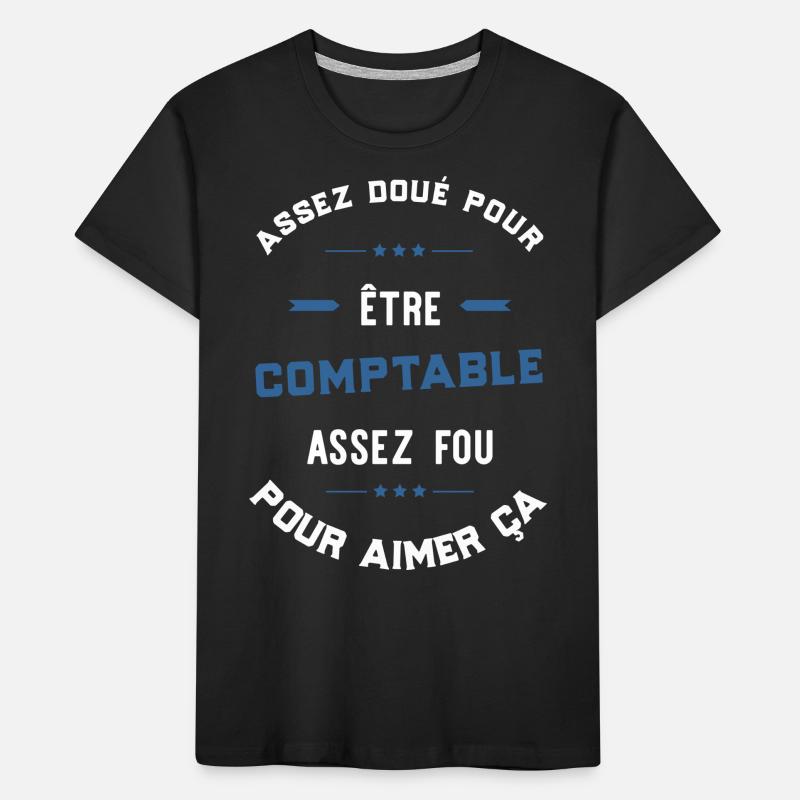 Assez doué comptable T-shirt bio Premium Enfant