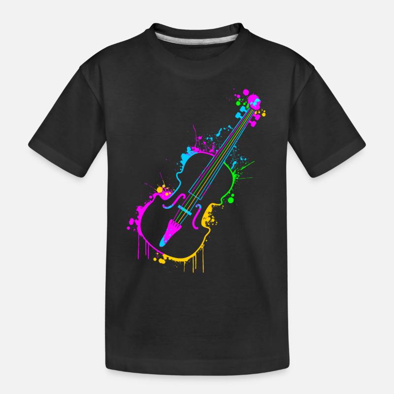 Violon - T-shirt bio Premium Enfant - noir