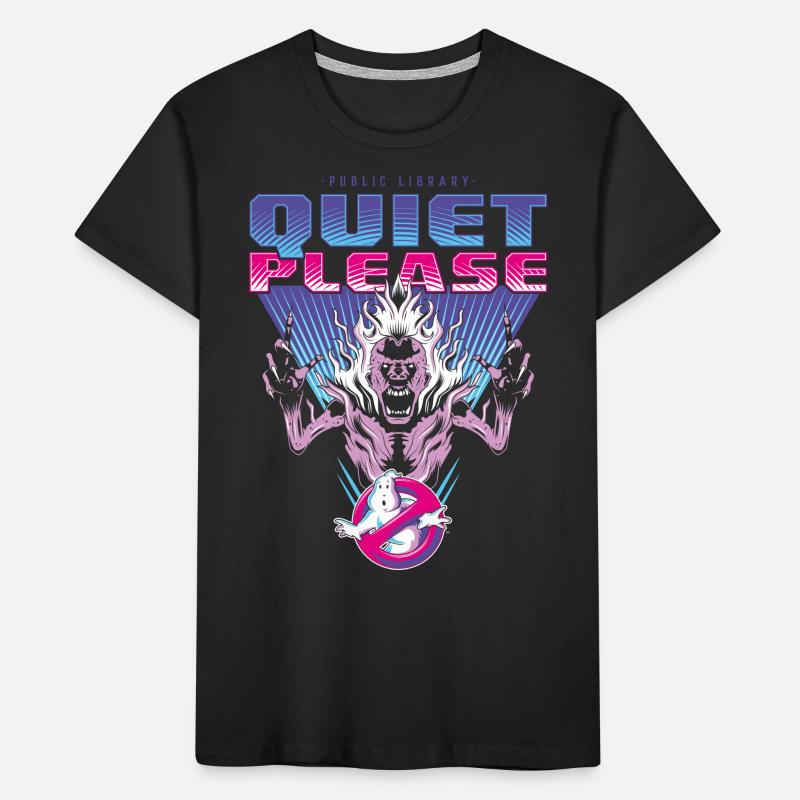Ghostbusters Ruhe Bitte! Neon Kinder Premium Bio T-Shirt