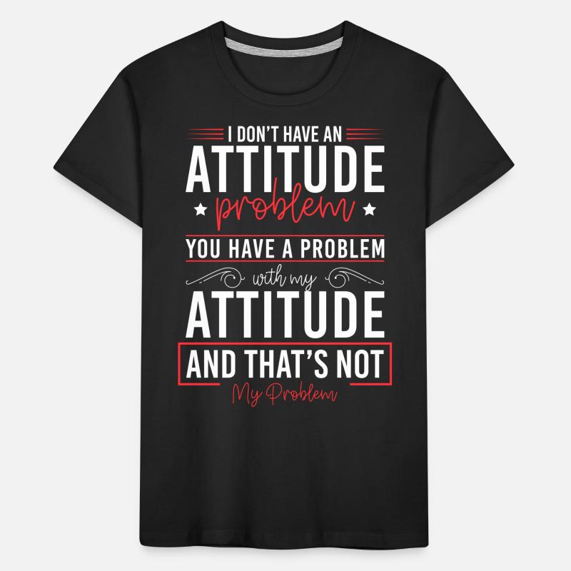 Solution Not My Problem The Lesser Evil Kids' Premium Organic T-Shirt