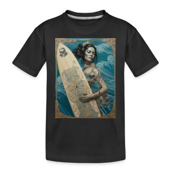 Gothic Class - Kids' Premium Organic T-Shirt - black - Front