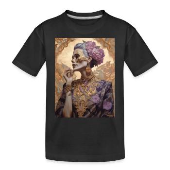 Ghotic Class - Kids' Premium Organic T-Shirt - black - Front