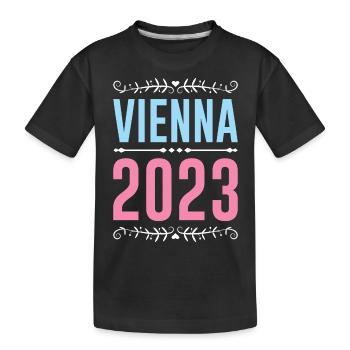 Vienne 2023 Vienne - T-shirt bio Premium Enfant - noir - Devant