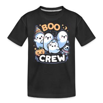 Buh-Crew - Kinder Premium Bio T-Shirt - Schwarz - Vorne