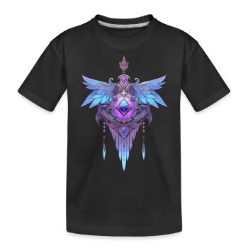 Attrape-rêves #10 - T-shirt bio Premium Enfant - noir - Devant