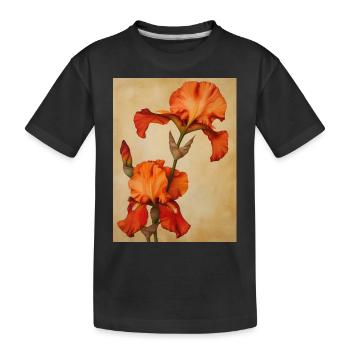 Affiche Toile Sng Iris 36 - T-shirt bio Premium Enfant - noir - Devant
