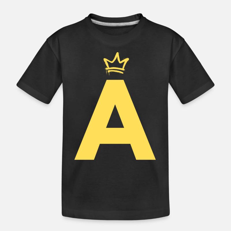 A comme Alvin - T-shirt bio Premium Enfant - noir