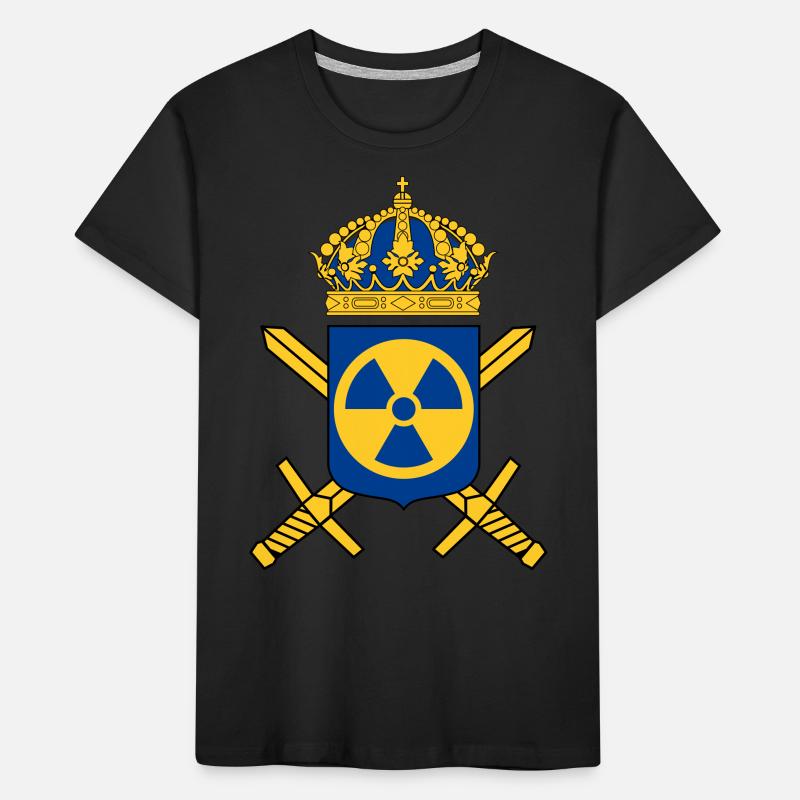 Das schwedische Atomwaffenprogramm Kinder Premium Bio T-Shirt