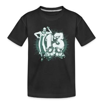 pitre 13 - T-shirt bio Premium Enfant - noir - Devant
