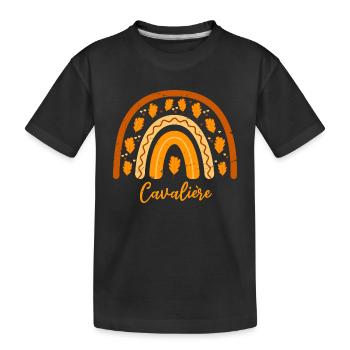 Elue meilleure cavalière | Idée Cadeau cavalière - T-shirt bio Premium Enfant - noir - Devant