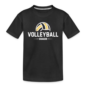 Cadeau coach Volleyball coach | Coach Volleyball - T-shirt bio Premium Enfant - noir - Devant