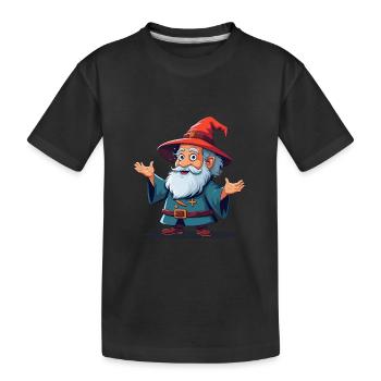 Magical Magic – Your Little Magician - Kids' Premium Organic T-Shirt - black - Front