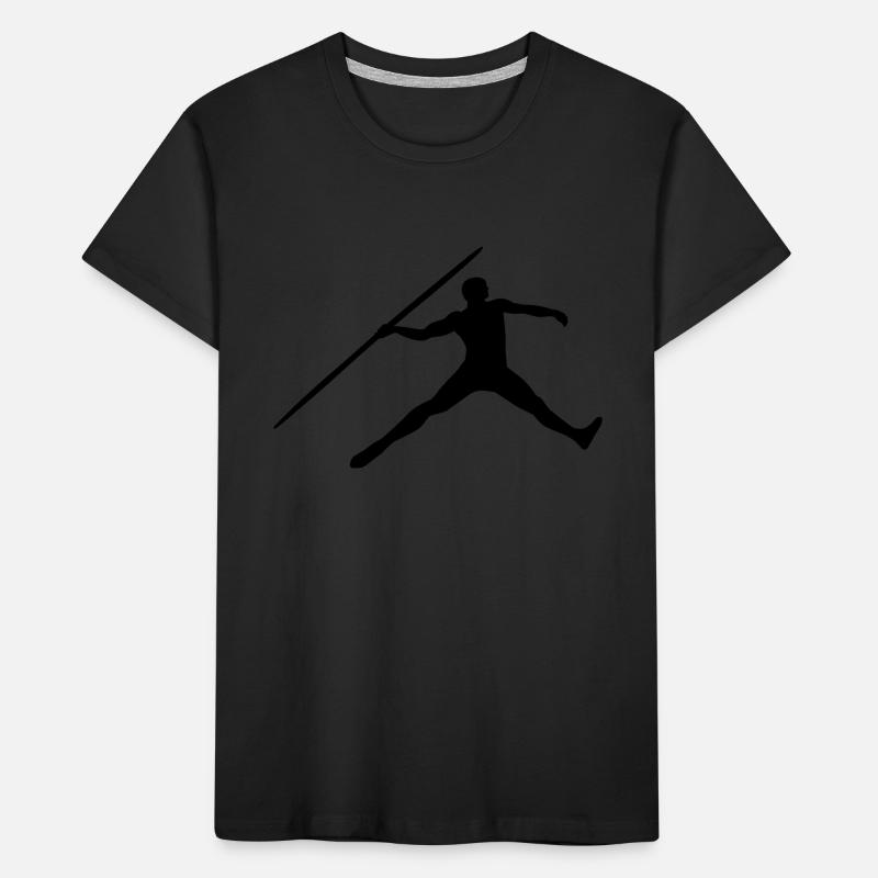Lancement du javelot T-shirt bio Premium Enfant