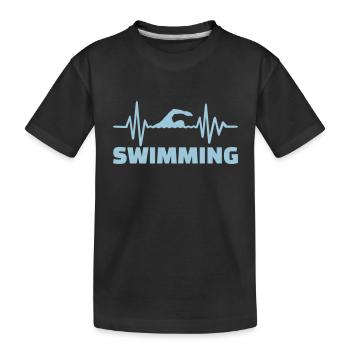 Nager - T-shirt bio Premium Enfant - noir - Devant