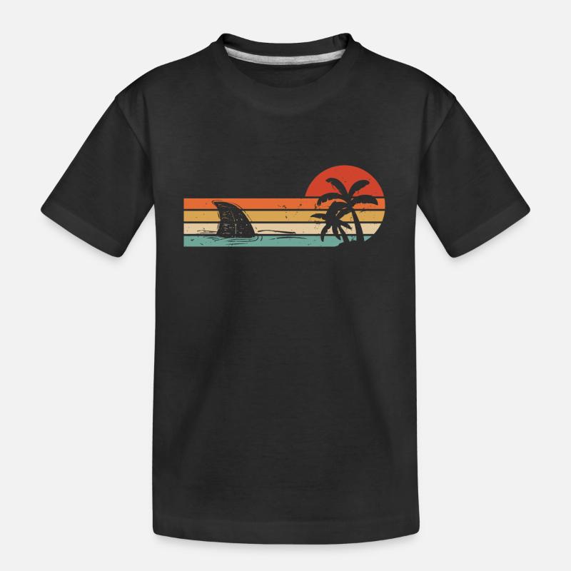 Requin requin - Shark - T-shirt bio Premium Enfant - noir