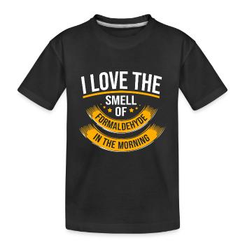 Funeral Undertaker - Kids' Premium Organic T-Shirt - black - Front