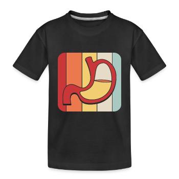 Gastro-entérologie - T-shirt bio Premium Enfant - noir - Devant