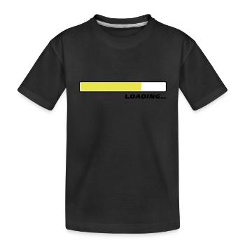 Loading ... Loading beam status 3c - Kids' Premium Organic T-Shirt - black - Front