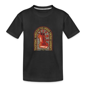 New York City - T-shirt bio Premium Enfant - noir - Devant