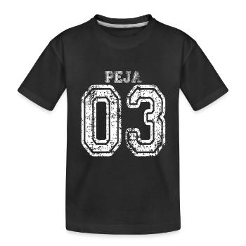 Peja 03 Peje Albanie Kosovo Cadeau Design - T-shirt bio Premium Enfant - noir - Devant
