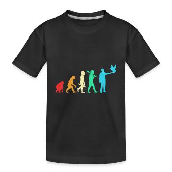 Pigeons Pigeon - T-shirt bio Premium Enfant - noir - Devant