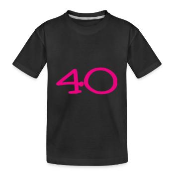 JAHRESTAG. ALLES GUTE ZUM GEBURTSTAG. ALLES GUTE ZUM GEBURTSTAG. - Kinder Premium Bio T-Shirt - Schwarz - Vorne