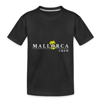 Mallorca Crew - Kids' Premium Organic T-Shirt - black - Front