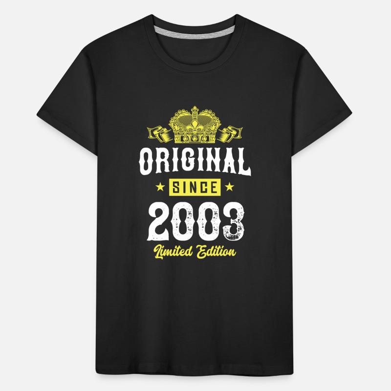 2003 Édition limitée T-shirt bio Premium Enfant