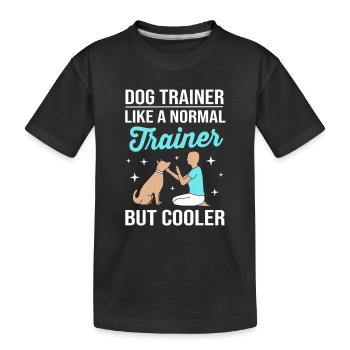 Dresseur - T-shirt bio Premium Enfant - noir - Devant