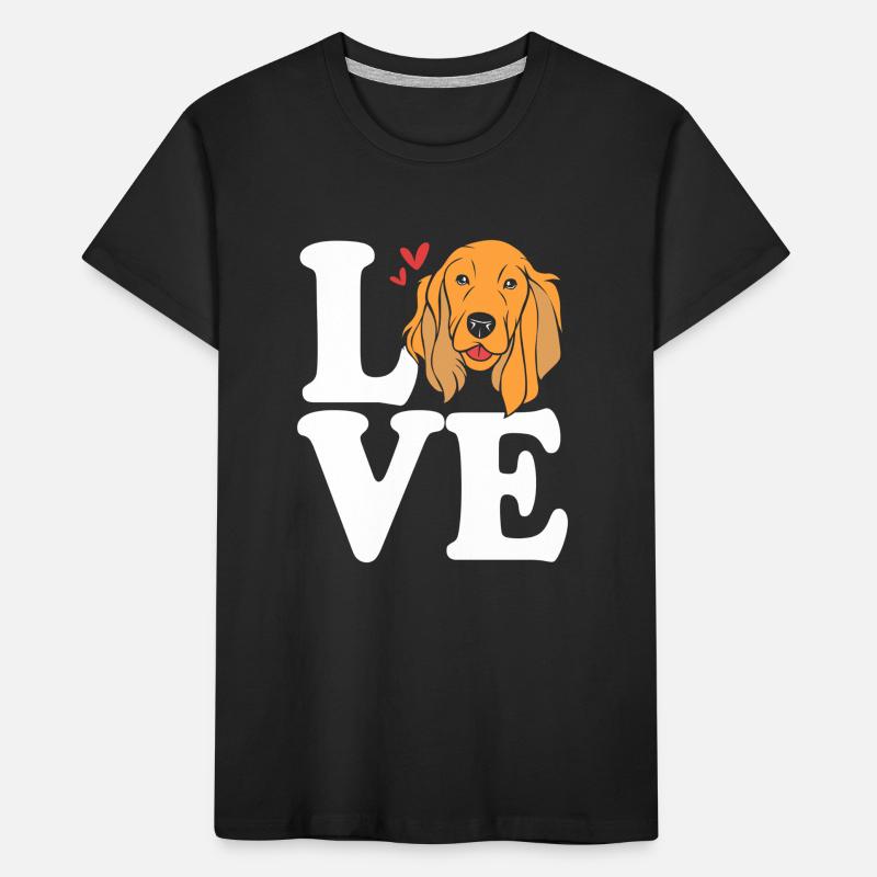 Cocker Spaniel Dad Kinder Premium Bio T-Shirt