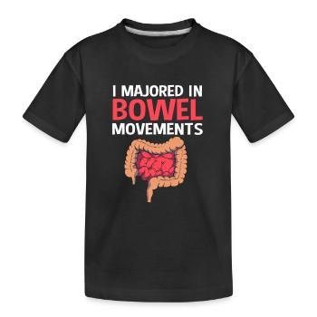 Gastro-entérologie - T-shirt bio Premium Enfant - noir - Devant